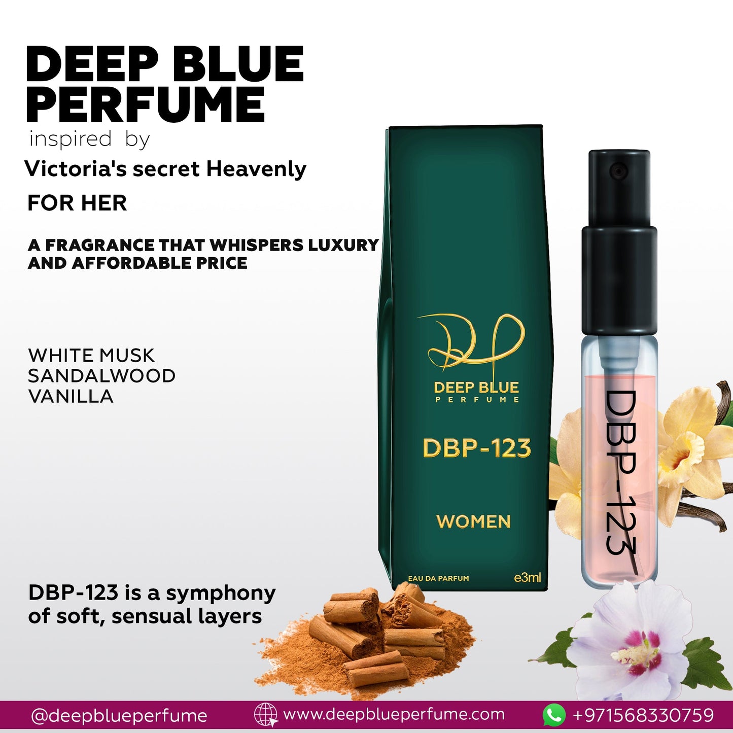 Inspired by Victoria's Heavenly For Her DBP - 123 (Tester) - DeepBlue