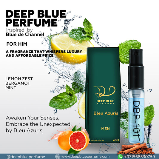 Bleu Azuris (Oil Based Fragrance)