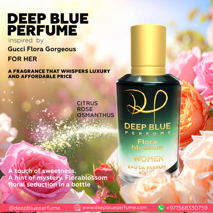 Florablossom luxury women’s fragrance soft fresh floral Eau de Parfum