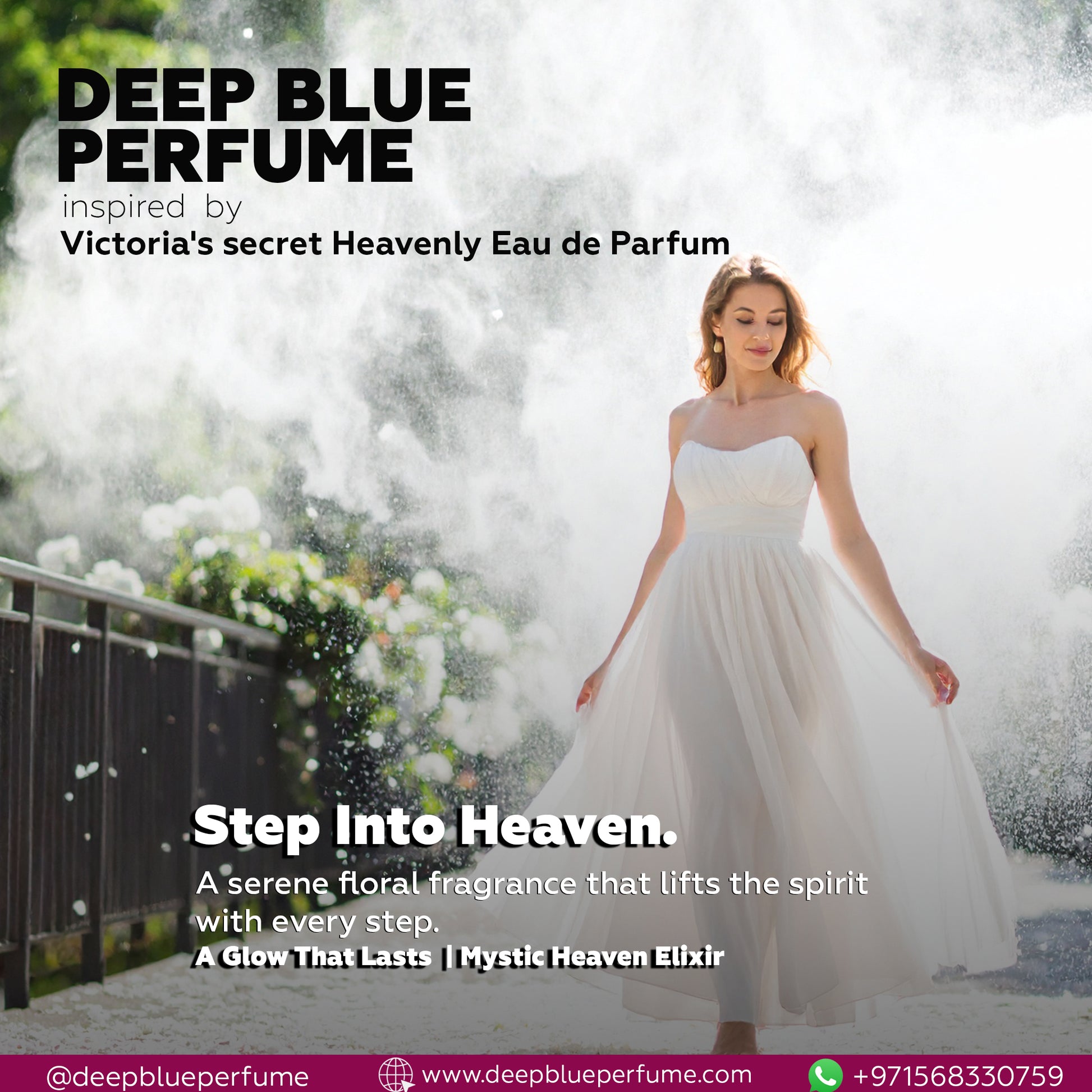 Mystic Heaven perfume for women soft floral musky long lasting scent