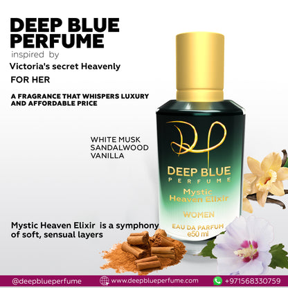 Mystic Heaven women’s EDP long lasting soft floral musky fragrance
