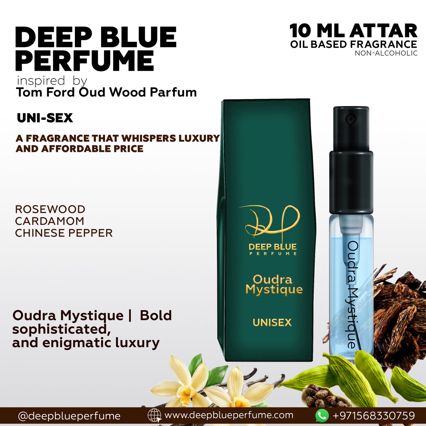 Oudra Mystique Parfum (Oil Based Fragrance)