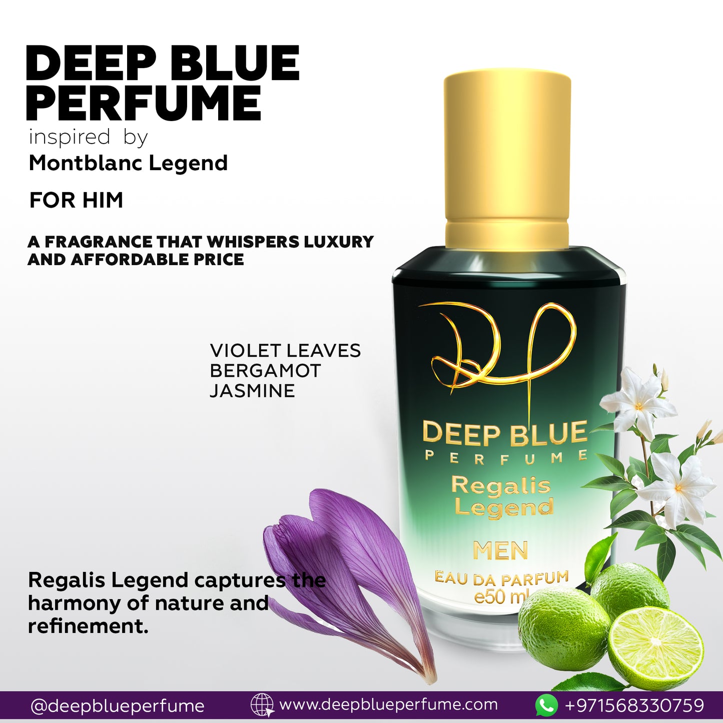 Regalis Legend perfume for men fresh woody aromatic long lasting scent