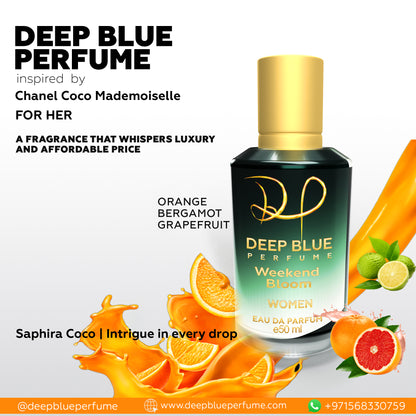 Saphira Coco luxury women’s fragrance soft fresh floral oriental Eau de Parfum
