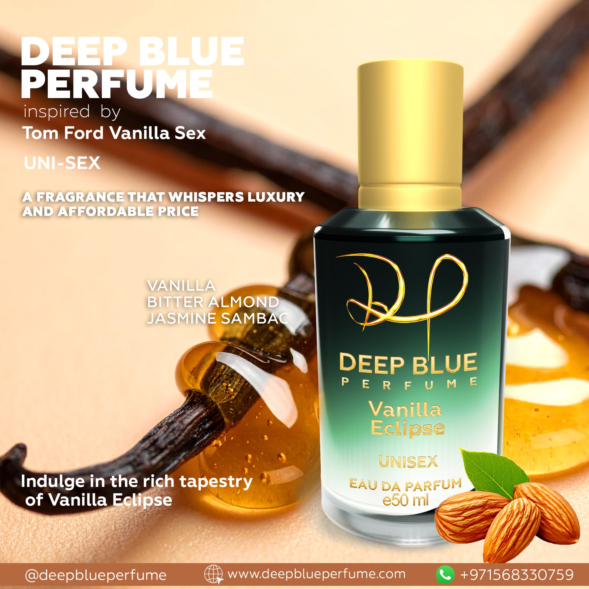 Vanilla Eclipse perfume sweet vanilla gourmand long lasting unisex scent
