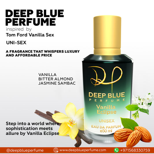 Vanilla Eclipse unisex EDP long lasting warm vanilla gourmand fragrance
