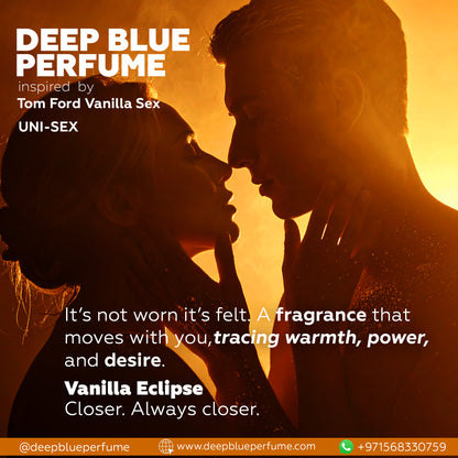 Vanilla Eclipse luxury fragrance rich sweet vanilla Eau de Parfum