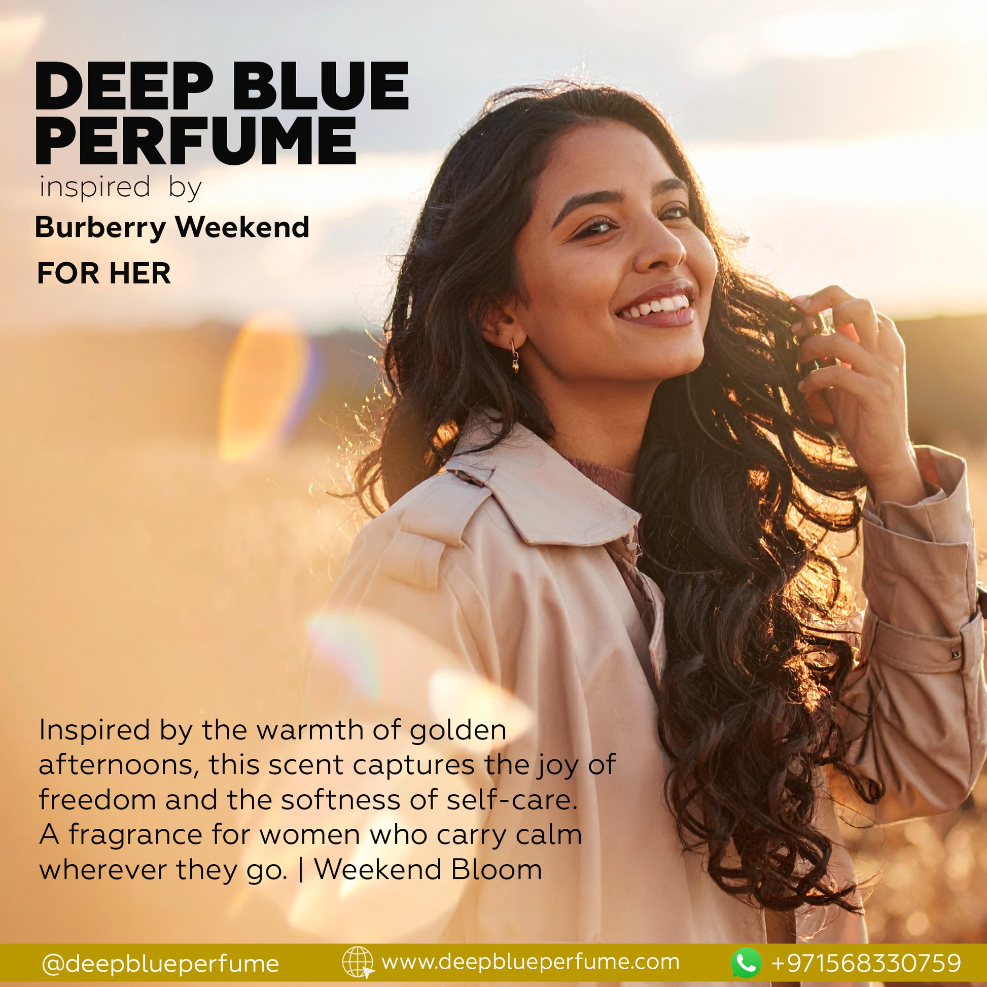 Weekend Bloom perfume for women  fresh floral fruity long lasting scent