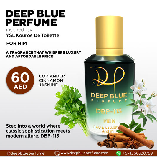 INSPIRED BY YSL KOUROS DE TOILETTE