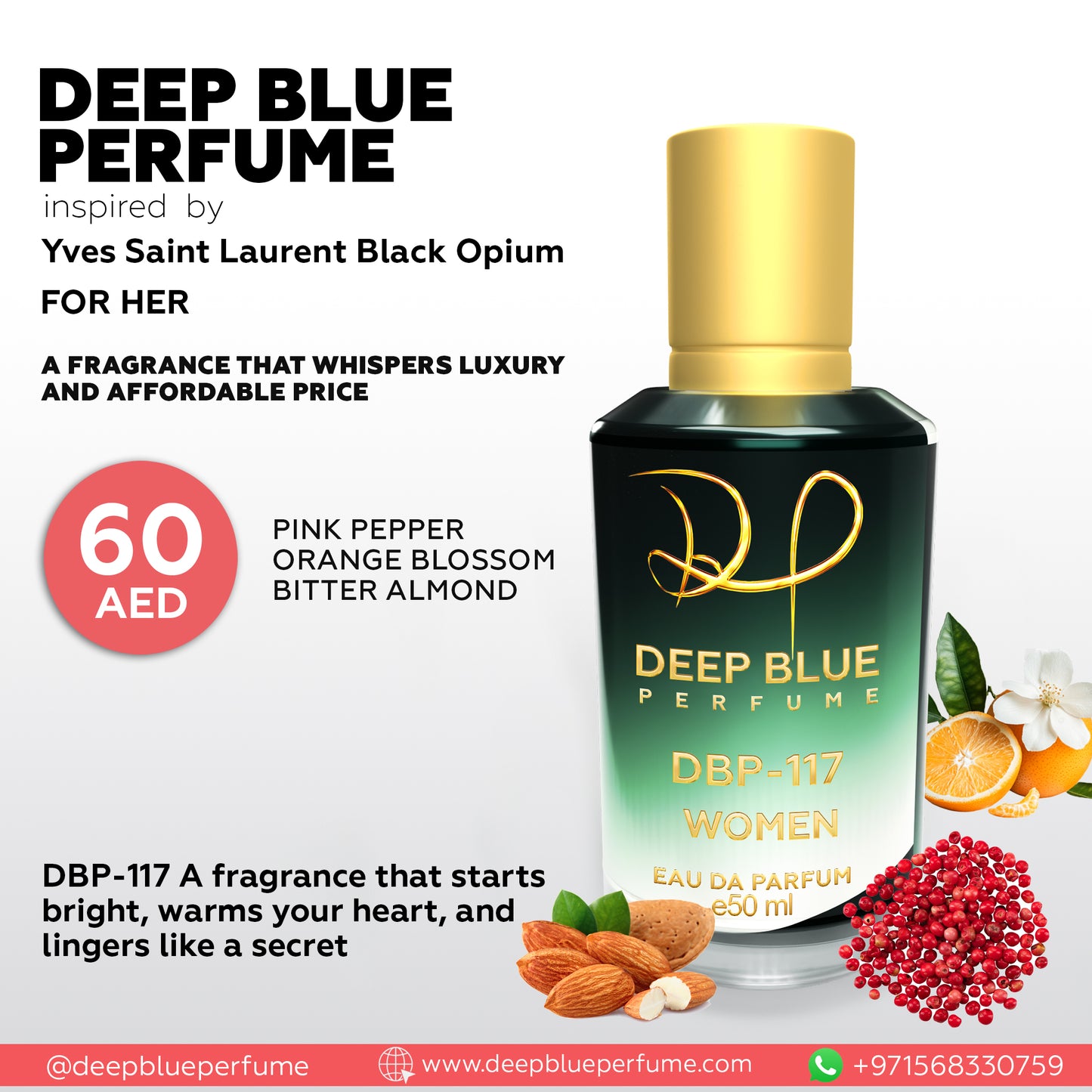 INSPIRED BY YVES SAINT LAURENT BLACK OPIUM EAU DE PARFUM