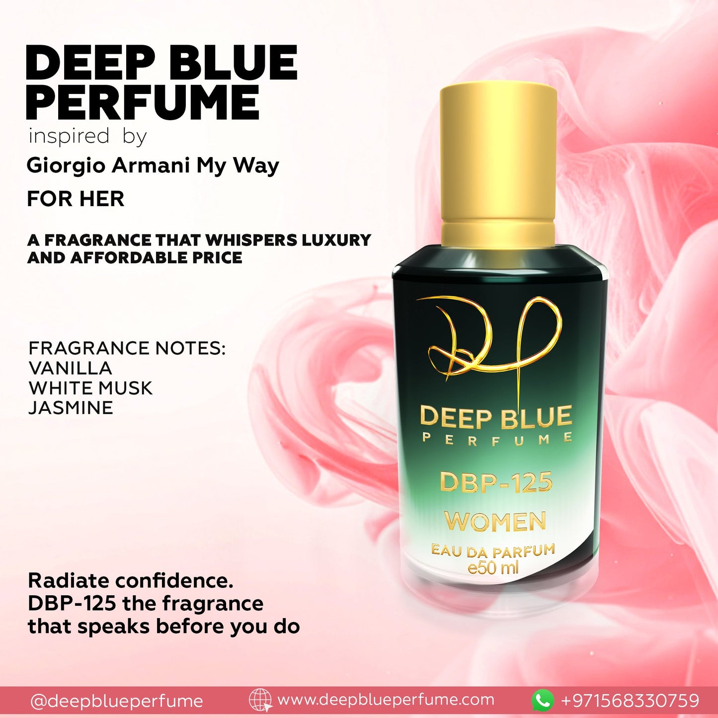 INSPIRED BY ARMANI MY WAY PARFUM - DeepBlue