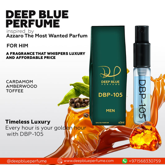 Inspired by Azzaro The Most Wanted Parfum DBP - 105 (Tester) - DeepBlue