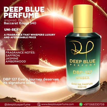 INSPIRED BY BACCARAT ROUGE 540 EAU DE PARFUM - DeepBlue