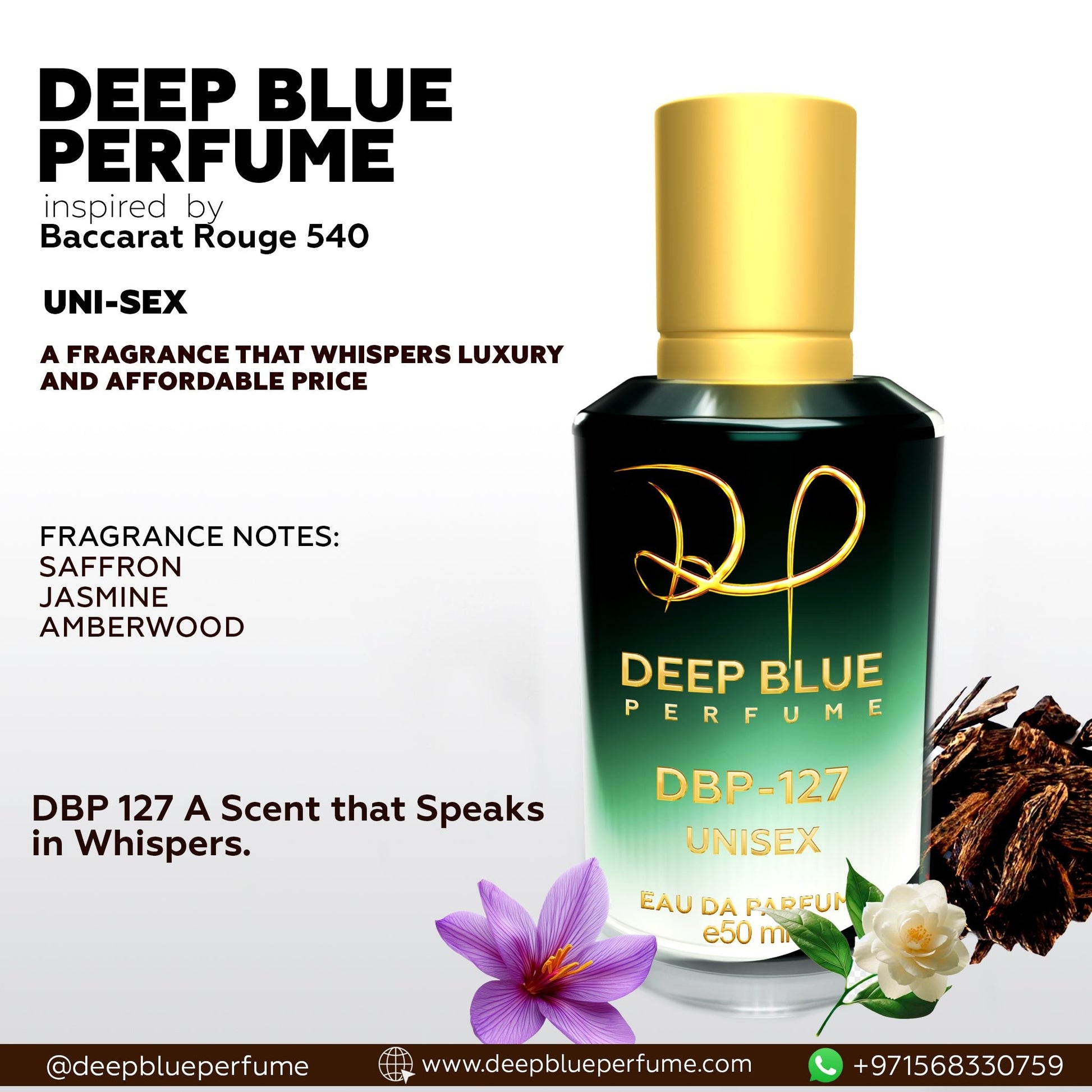 INSPIRED BY BACCARAT ROUGE 540 EAU DE PARFUM - DeepBlue