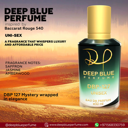 INSPIRED BY BACCARAT ROUGE 540 EAU DE PARFUM - DeepBlue