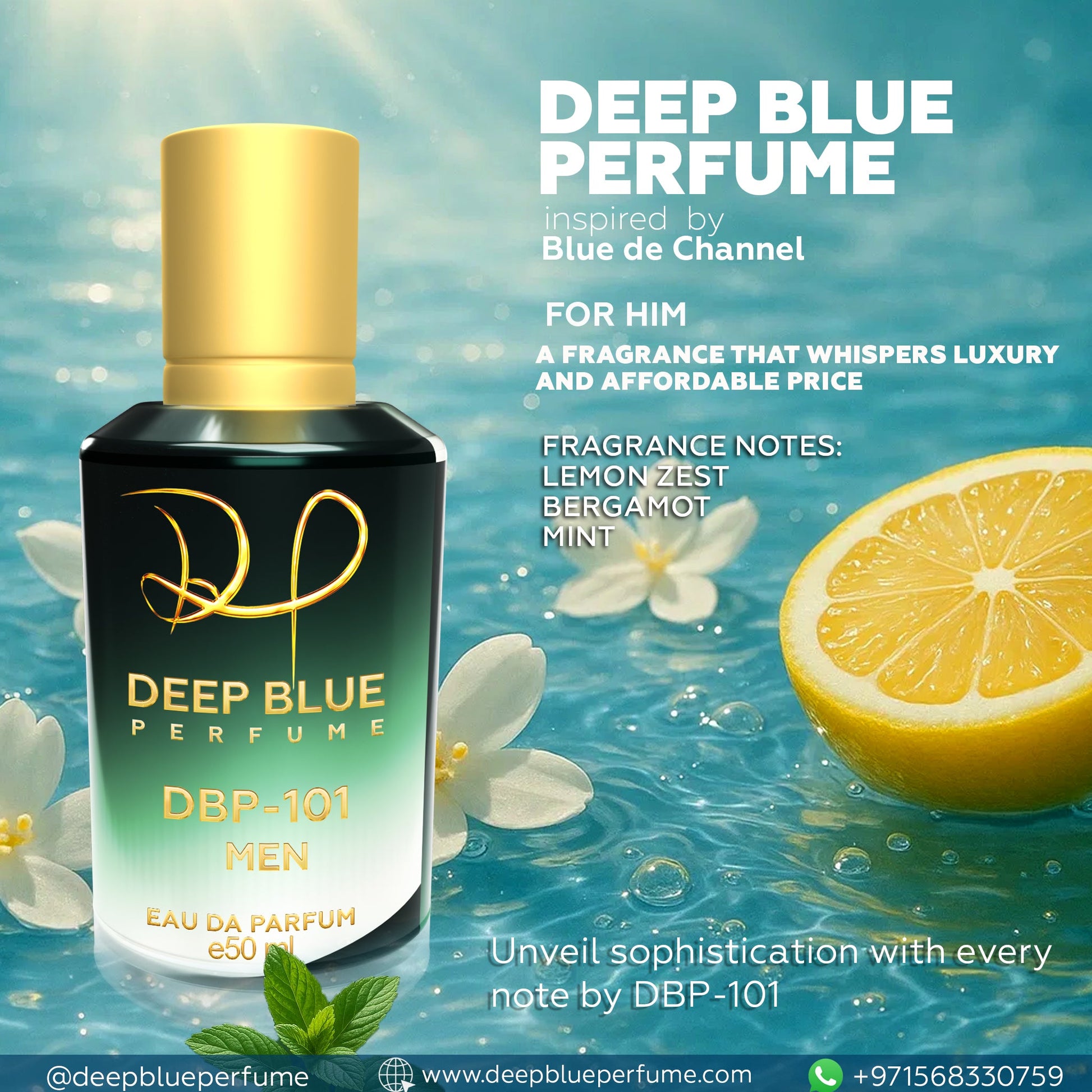 INSPIRED BY BLEU DE CHANEL - DeepBlue