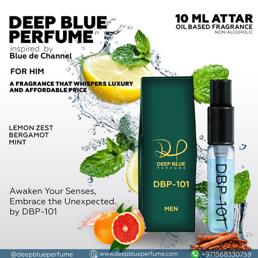 Inspired by Blue de Chanel (Oil Based Fragrance) - DeepBlue