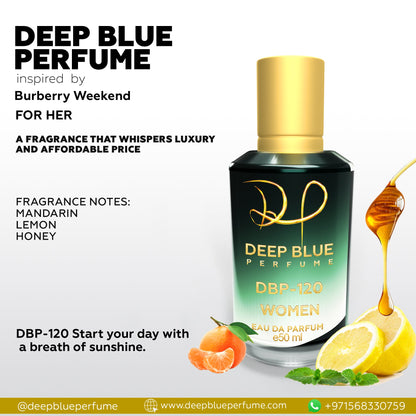 INSPIRED BY BURBERRY WEEKEND EAU DE PARFUM - DeepBlue