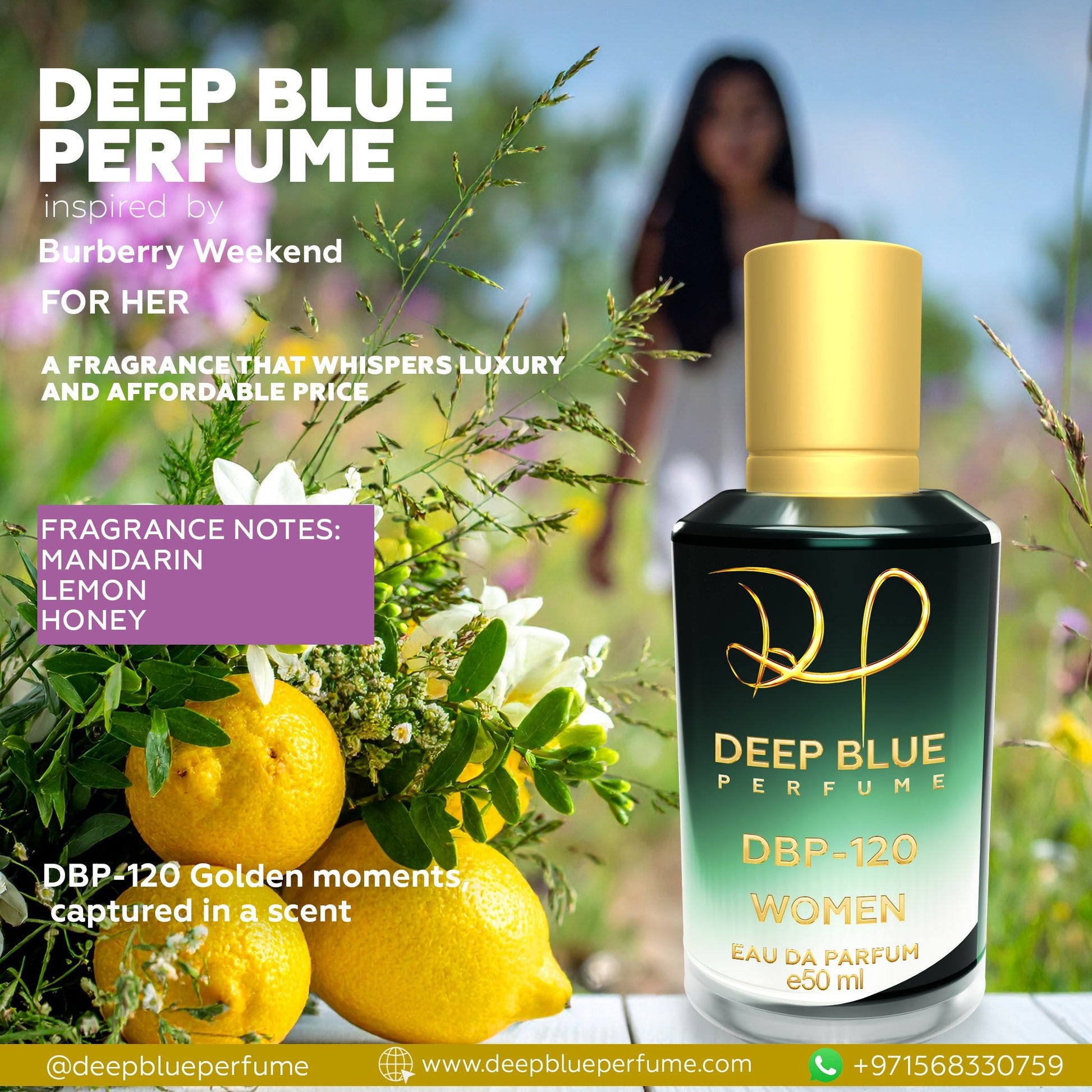 INSPIRED BY BURBERRY WEEKEND EAU DE PARFUM - DeepBlue