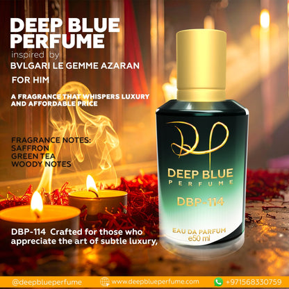 INSPIRED BY BVLGARI LE GEMME AZARAN PARFUM - DeepBlue