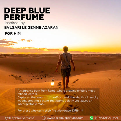 INSPIRED BY BVLGARI LE GEMME AZARAN PARFUM - DeepBlue