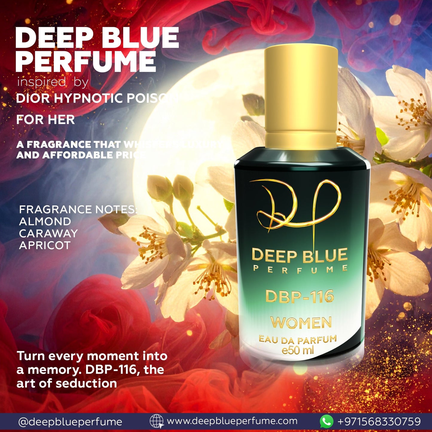 INSPIRED BY DIOR HYPNOTIC POISON EAU PARFUM - DeepBlue