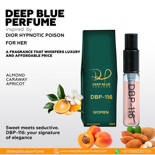 Inspired by Dior Hypnotic Poison FOR HER DBP - 116 (Tester) - DeepBlue