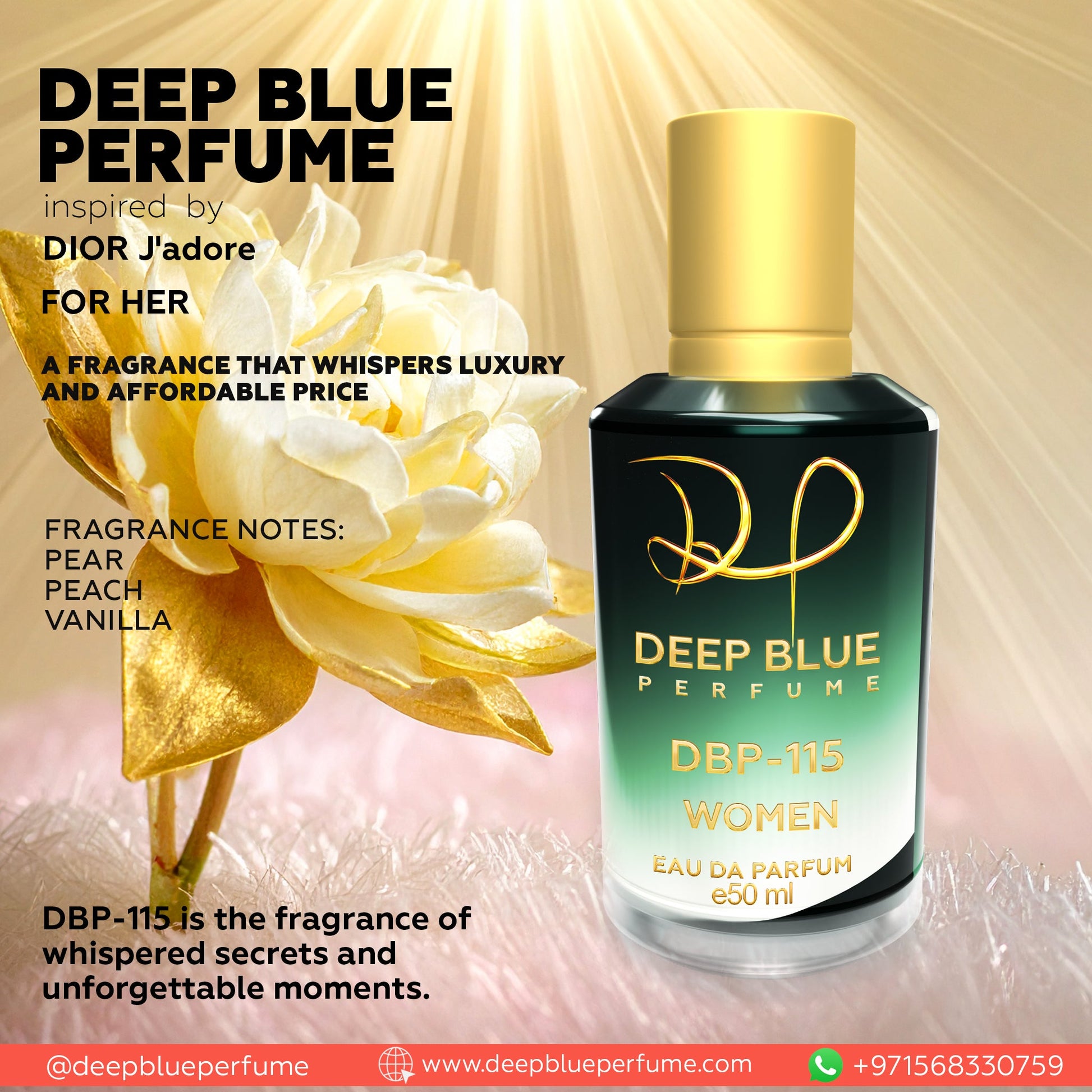 INSPIRED BY DIOR J'ADORE EAU DE PARFUM - DeepBlue