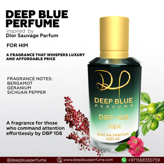 INSPIRED BY DIOR SAUVAGE PARFUM - DeepBlue
