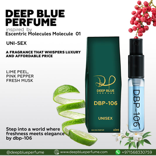 Inspired by Escentric Molecules 01 DBP - 106 (Tester) - DeepBlue