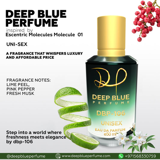 INSPIRED BY ESCENTRIC MOLECULES MOLECULE 01 EDT - DeepBlue