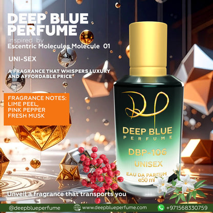 INSPIRED BY ESCENTRIC MOLECULES MOLECULE 01 EDT - DeepBlue