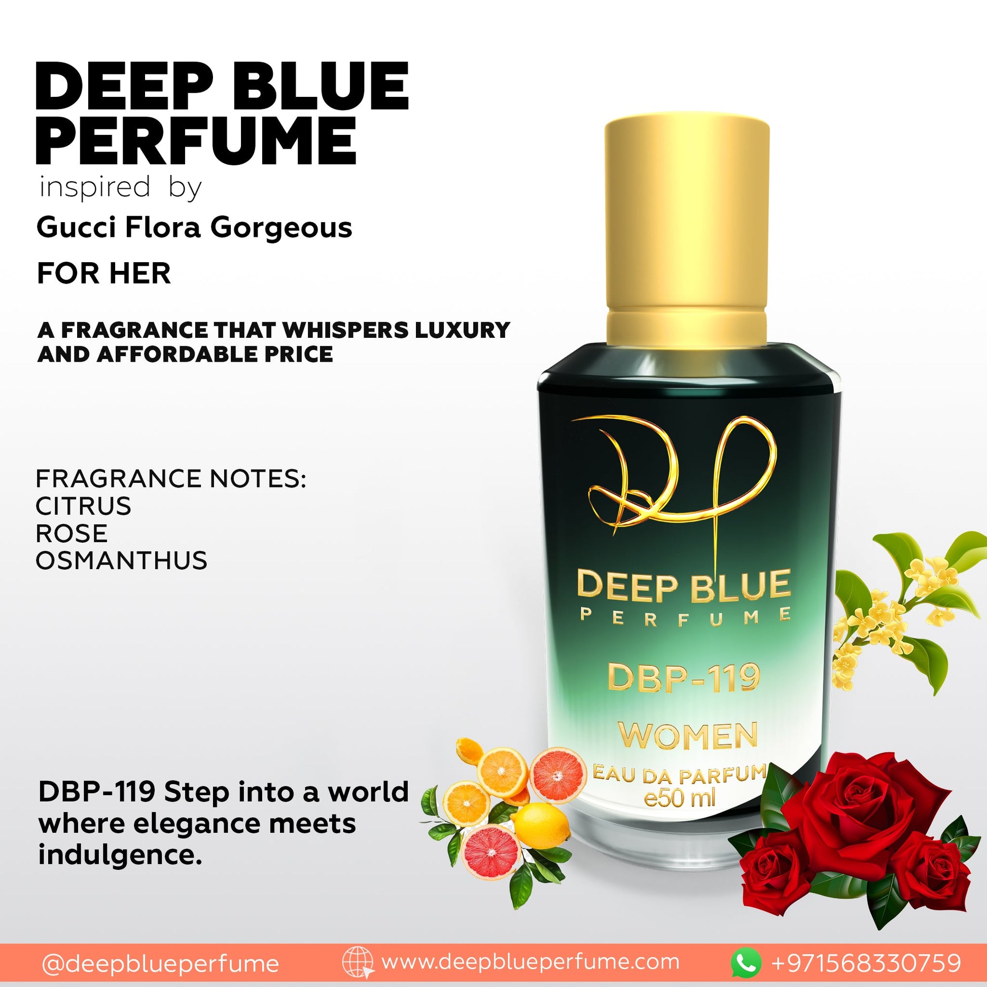 INSPIRED BY GUCCI FLORA EAU DE PARFUM - DeepBlue