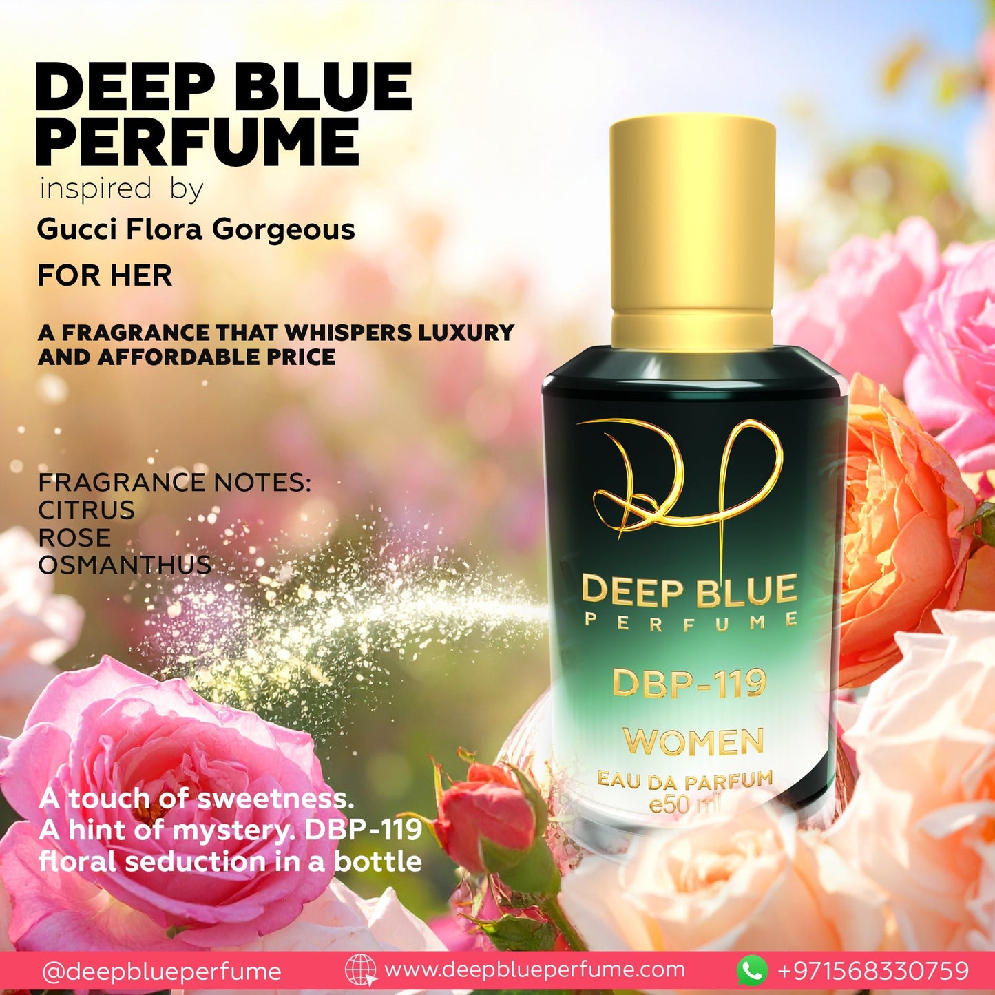 INSPIRED BY GUCCI FLORA EAU DE PARFUM - DeepBlue