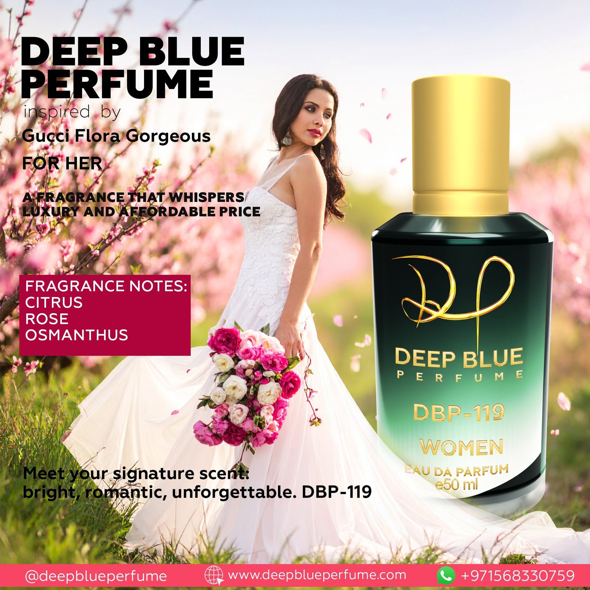 INSPIRED BY GUCCI FLORA EAU DE PARFUM - DeepBlue