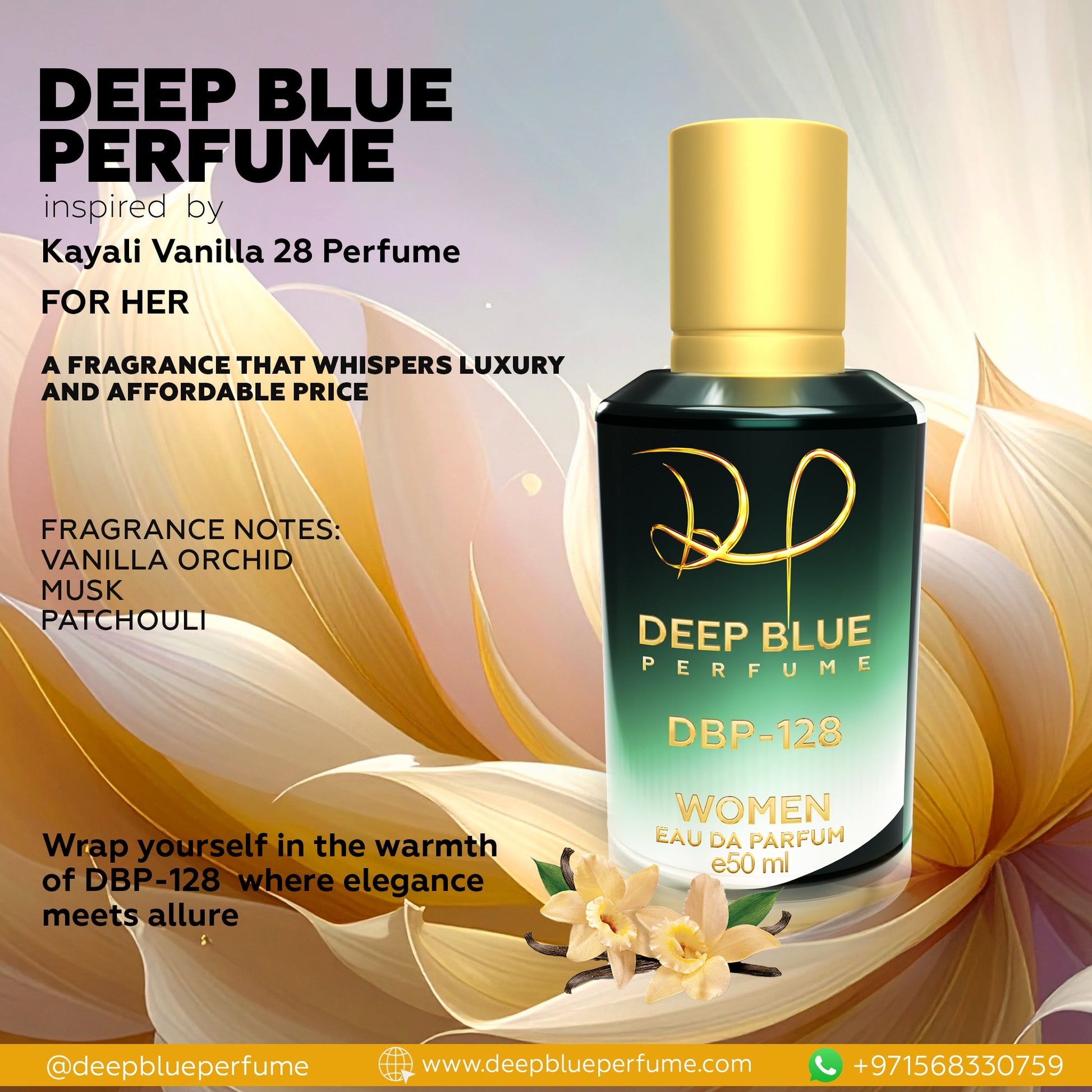 INSPIRED BY KAYALI VANILLA 28 EAU DE PARFUM - DeepBlue