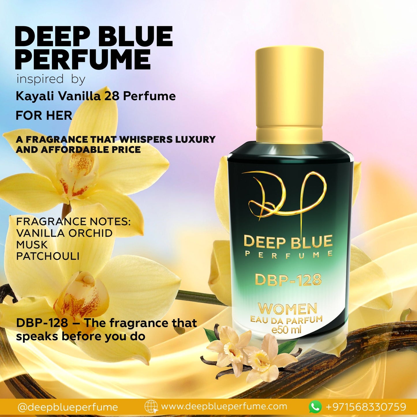 INSPIRED BY KAYALI VANILLA 28 EAU DE PARFUM - DeepBlue