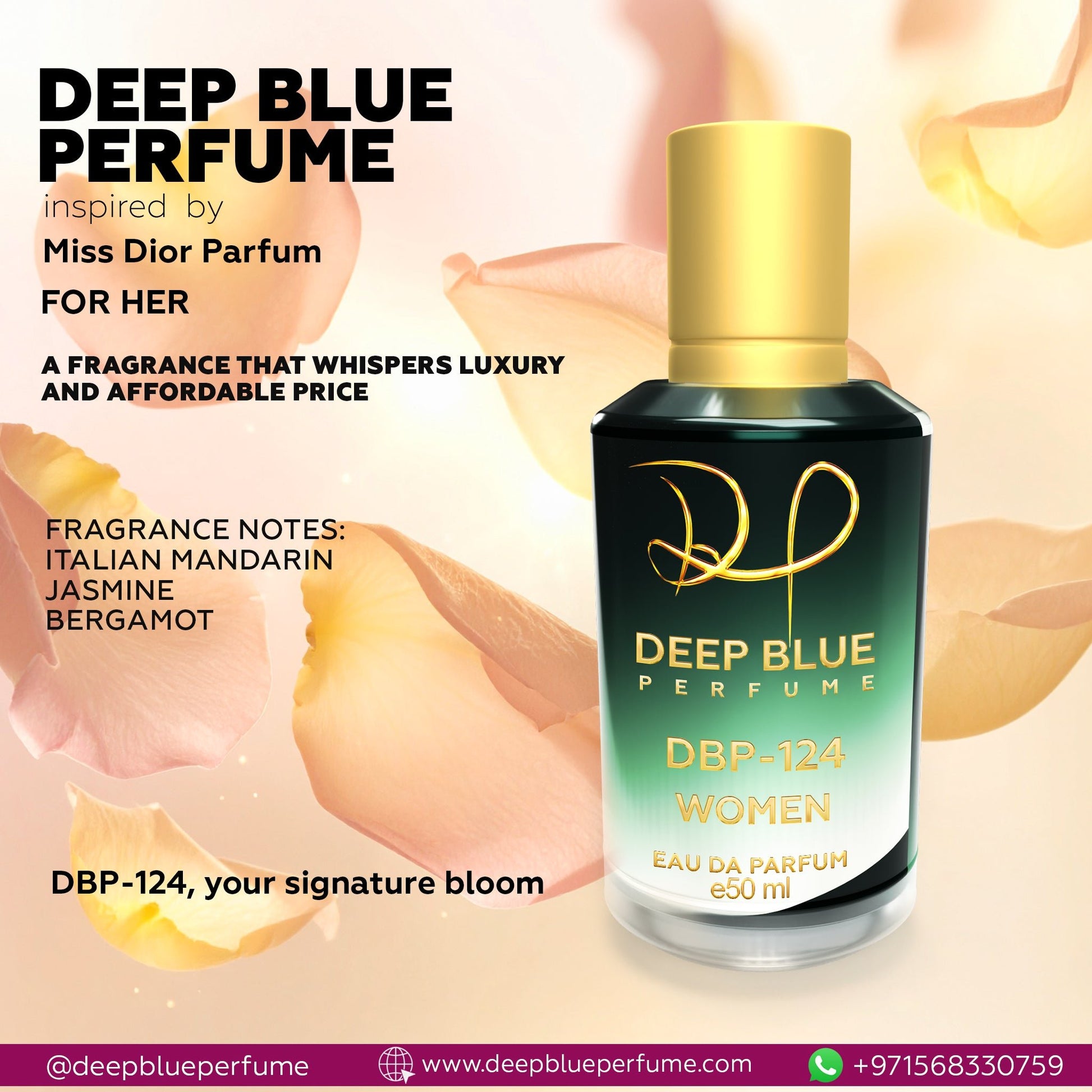 INSPIRED BY MISS DIOR PARFUM - DeepBlue