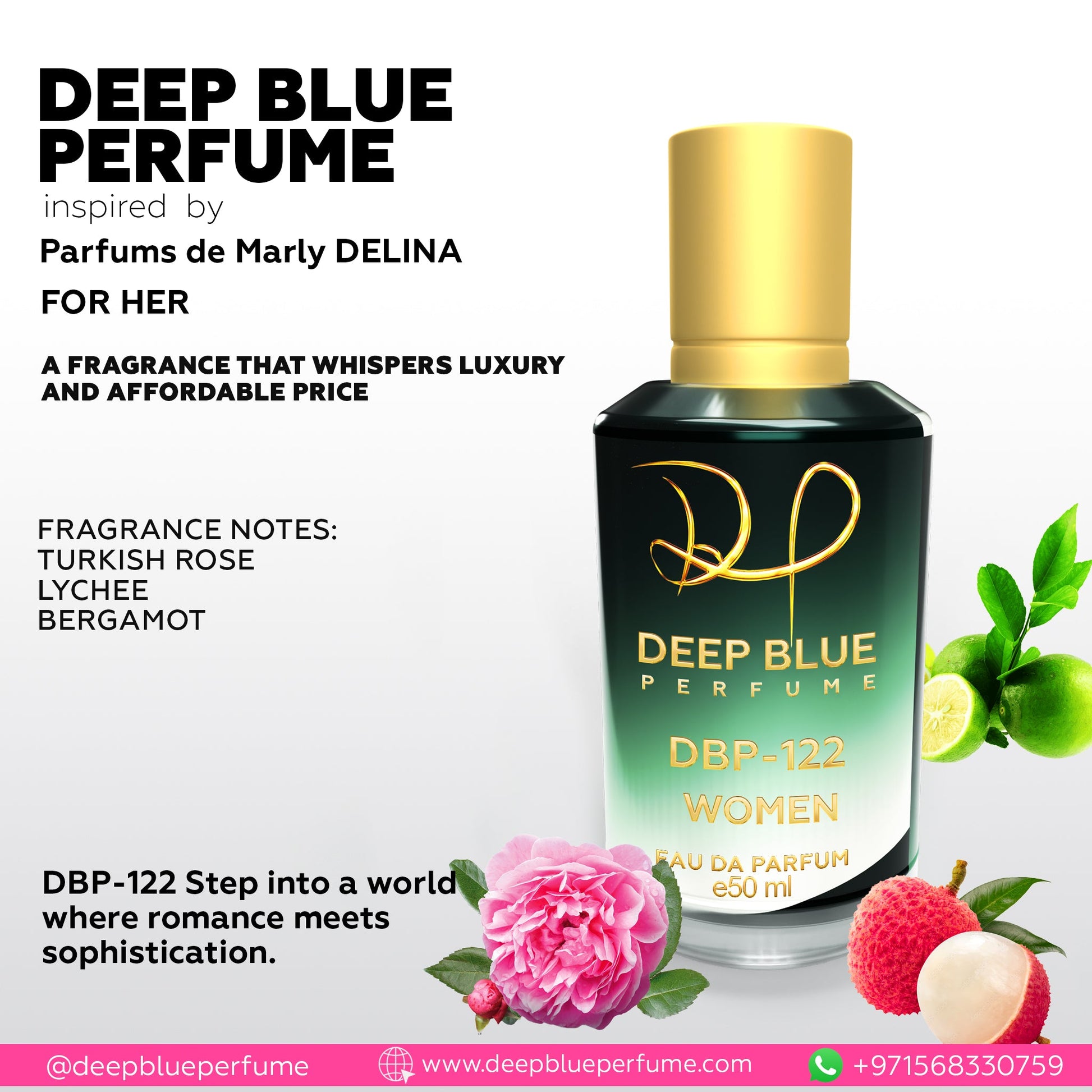 INSPIRED BY PARFUMS DE MARLY DELINA - DeepBlue
