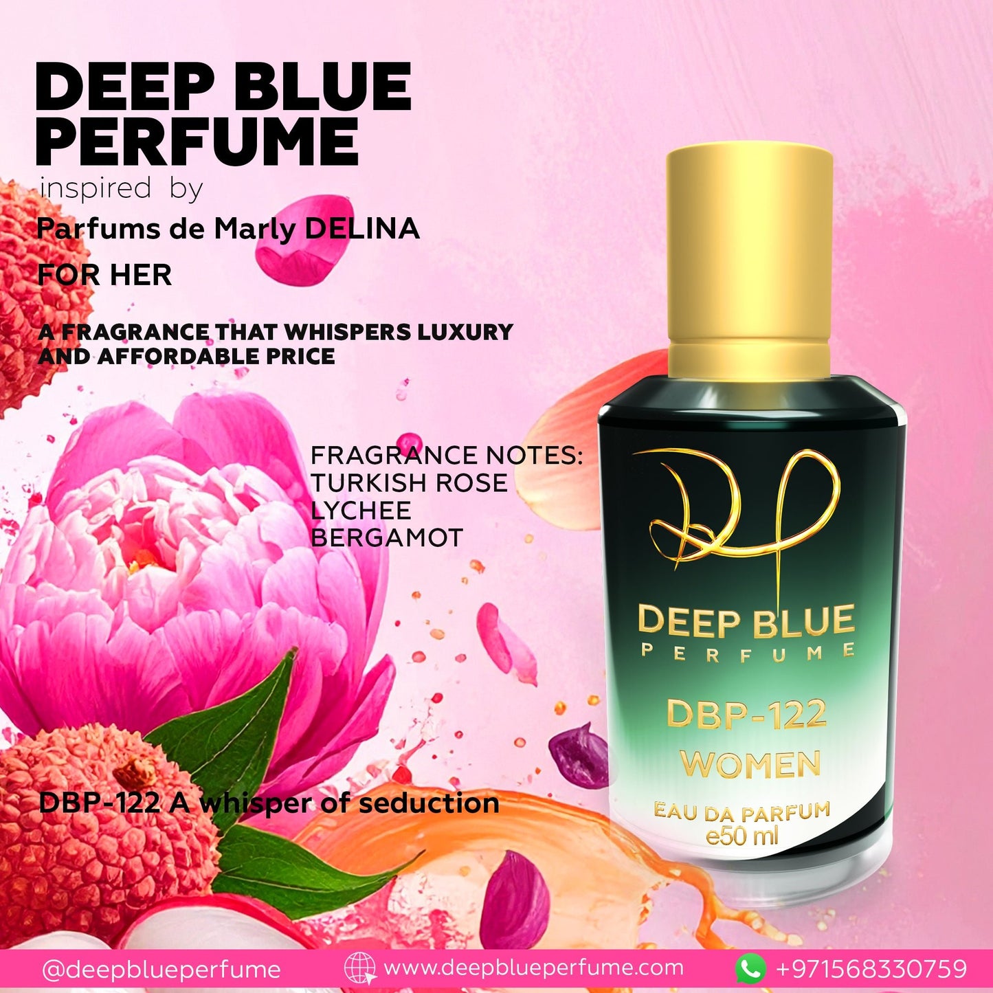 INSPIRED BY PARFUMS DE MARLY DELINA - DeepBlue