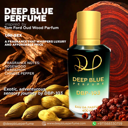 INSPIRED BY TOM FORD OUD WOOD PARFUM - DeepBlue