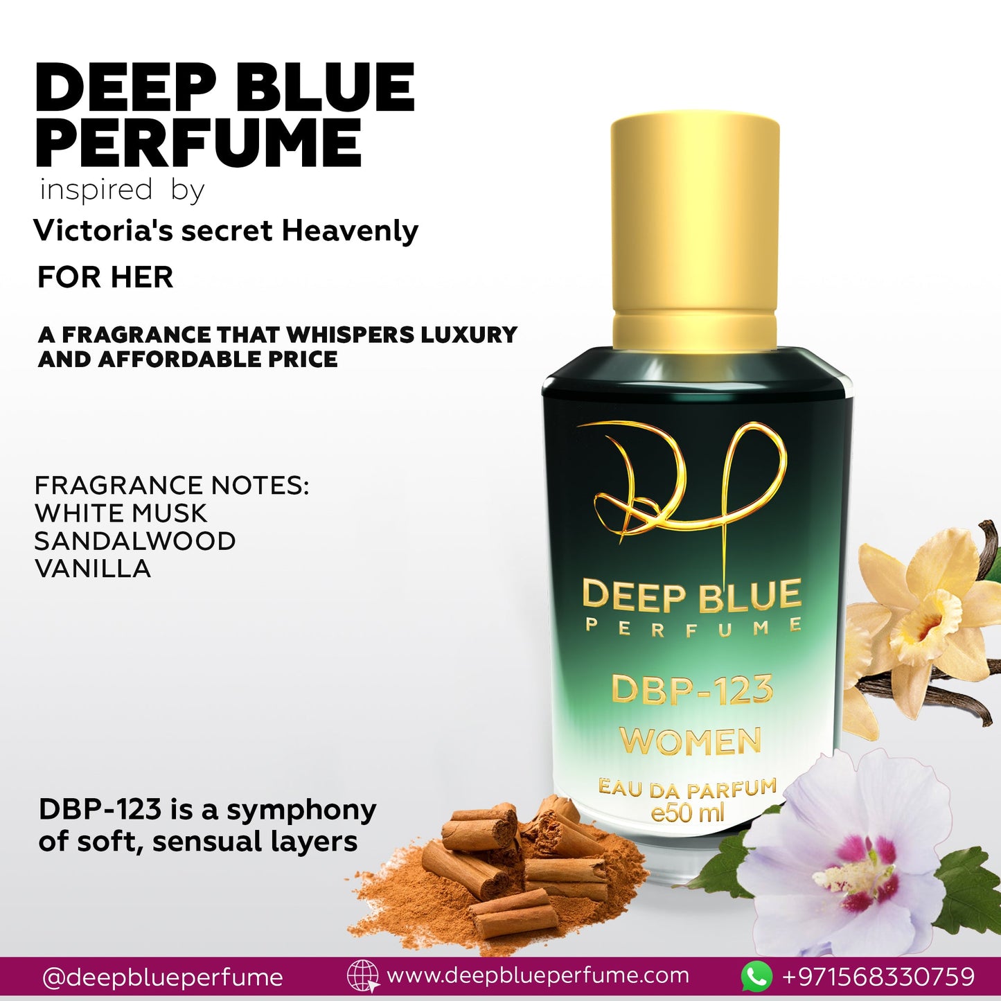 INSPIRED BY VICTORIA'S SECRET HEAVENLY EAU DE PARFUM - DeepBlue