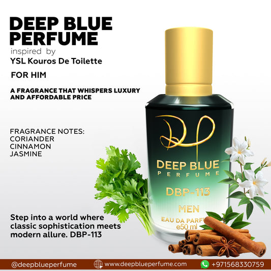 INSPIRED BY YSL KOUROS DE TOILETTE - DeepBlue
