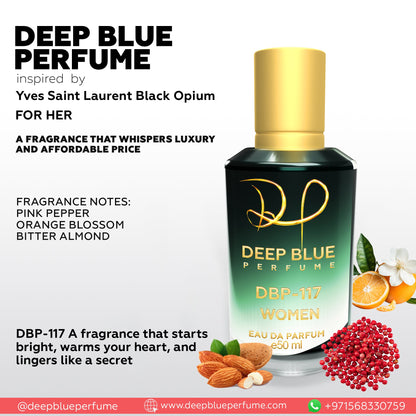 INSPIRED BY YVES SAINT LAURENT BLACK OPIUM EAU DE PARFUM - DeepBlue
