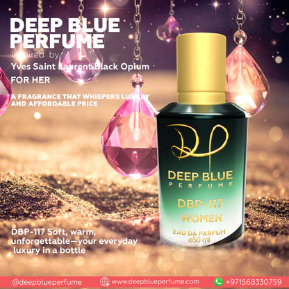 INSPIRED BY YVES SAINT LAURENT BLACK OPIUM EAU DE PARFUM - DeepBlue