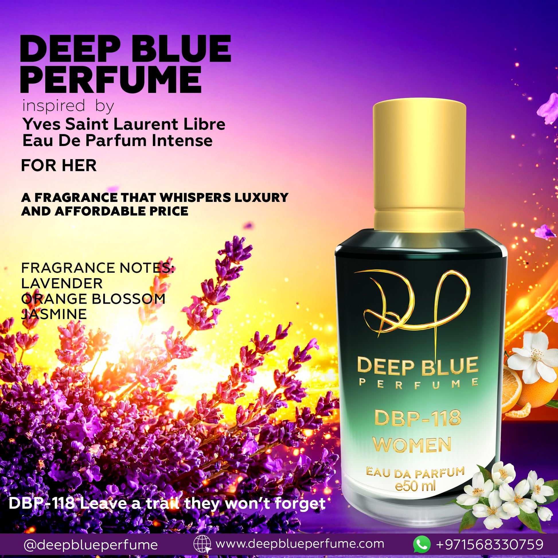 INSPIRED BY YVES SAINT LAURENT LIBRE EAU DE PARFUM INTENSE - DeepBlue