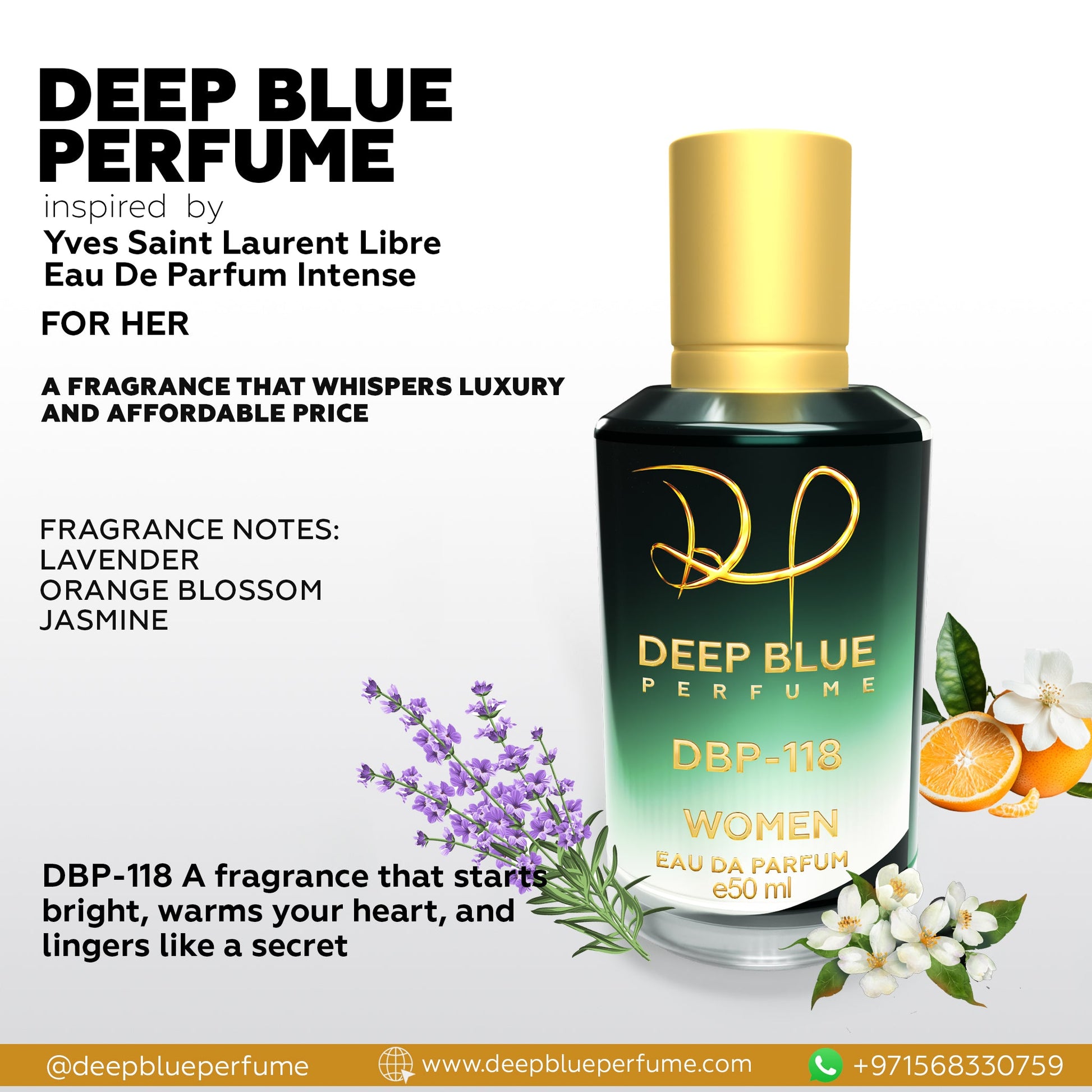 INSPIRED BY YVES SAINT LAURENT LIBRE EAU DE PARFUM INTENSE - DeepBlue