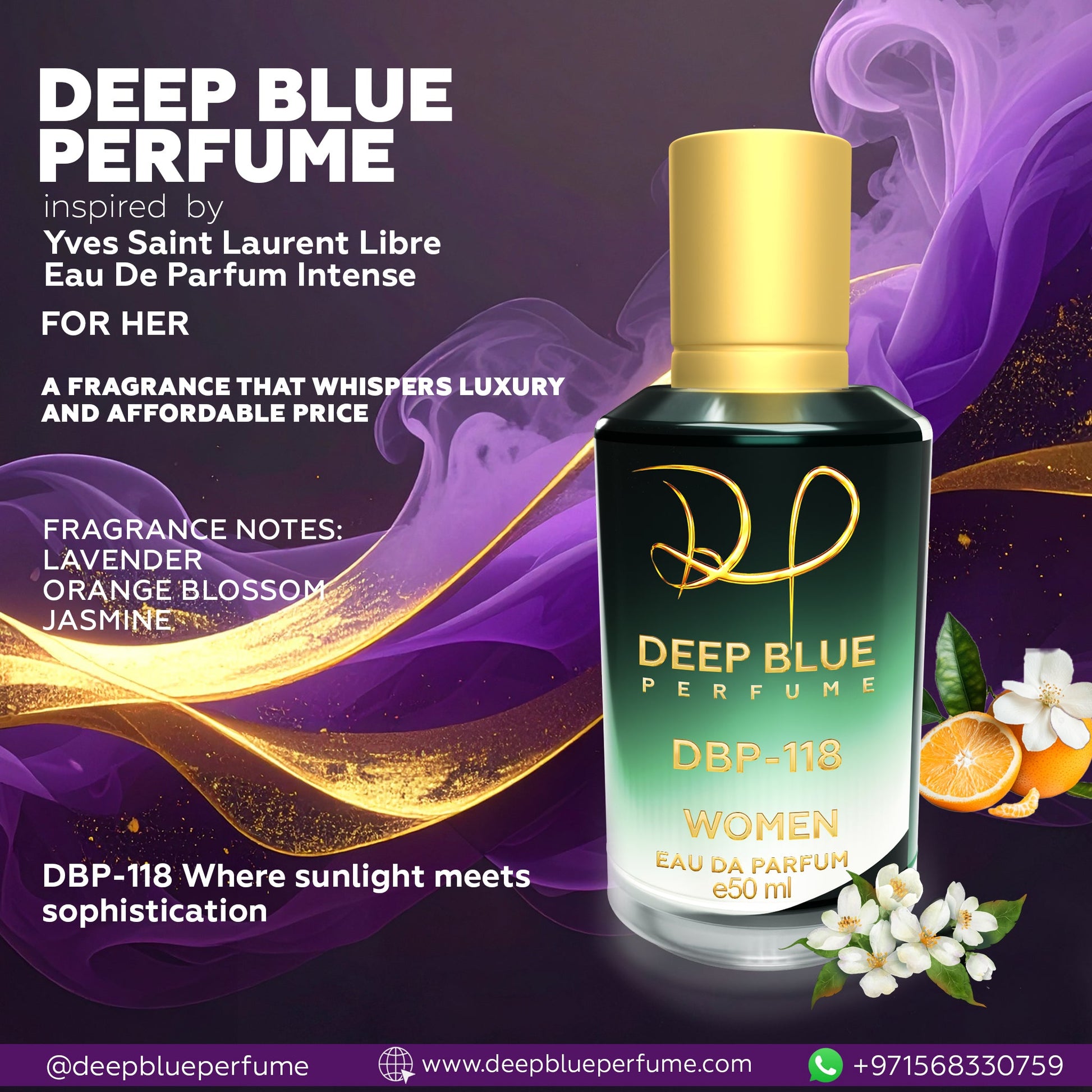 INSPIRED BY YVES SAINT LAURENT LIBRE EAU DE PARFUM INTENSE - DeepBlue