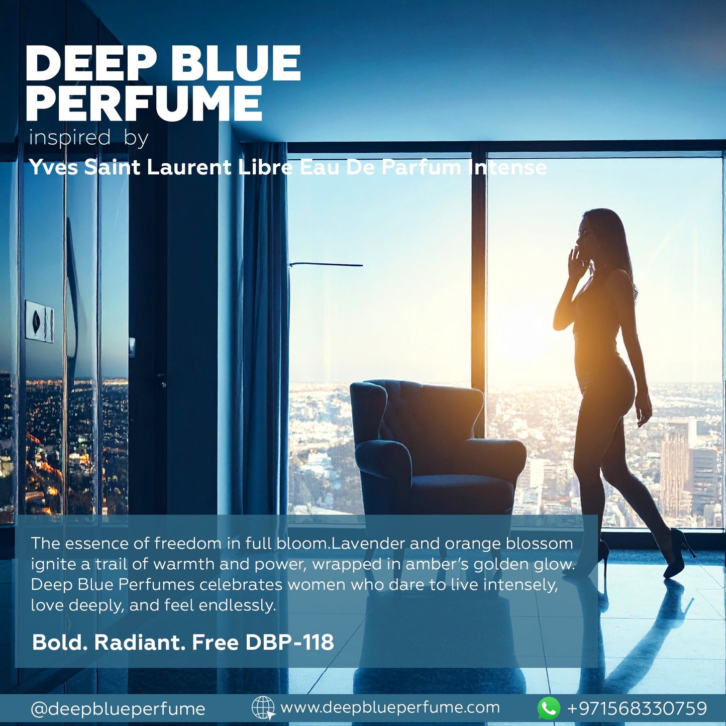 INSPIRED BY YVES SAINT LAURENT LIBRE EAU DE PARFUM INTENSE - DeepBlue