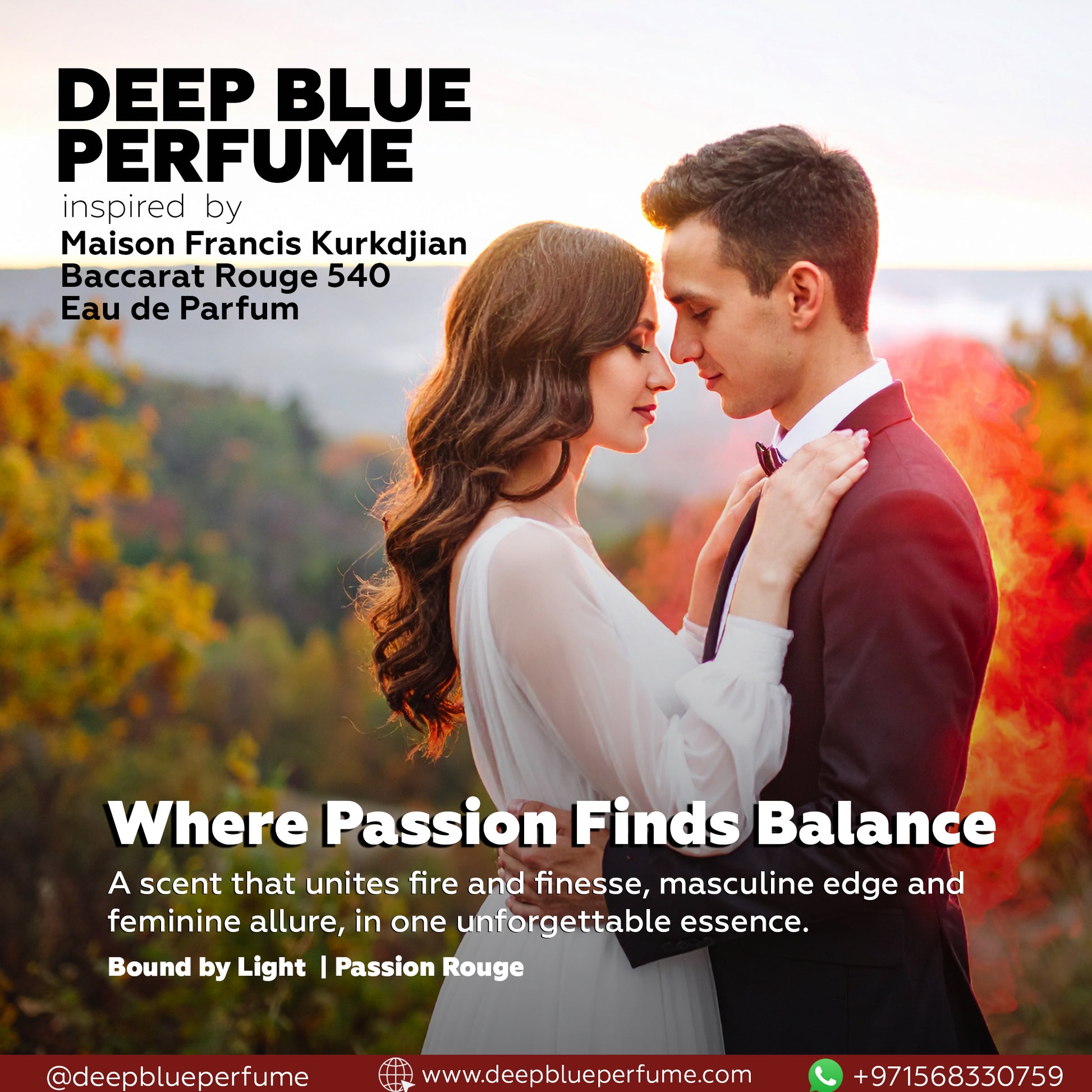 Passion Rouge perfume rich amber woody long lasting unisex scent